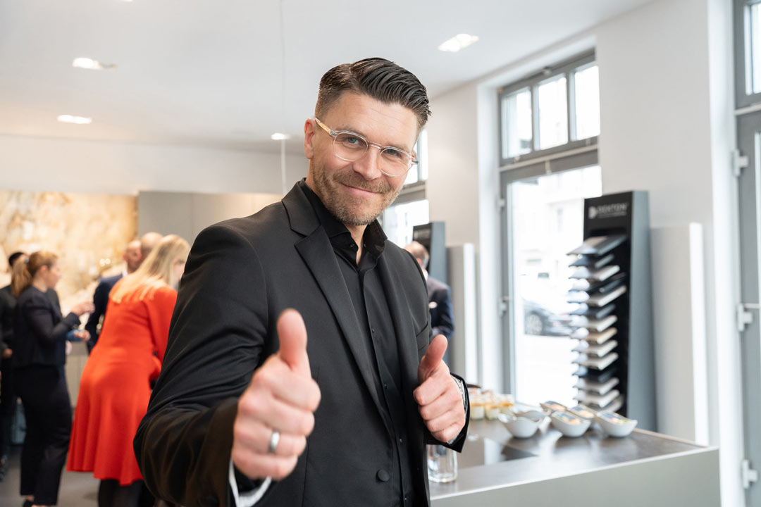 Für die Neuausrichtung des Vertriebs hatten wir Gaggenau Europe im Studio bei City Küchen zu Gast.