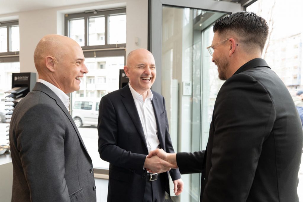 Für die Neuausrichtung des Vertriebs hatten wir Gaggenau Europe im Studio bei City Küchen zu Gast.